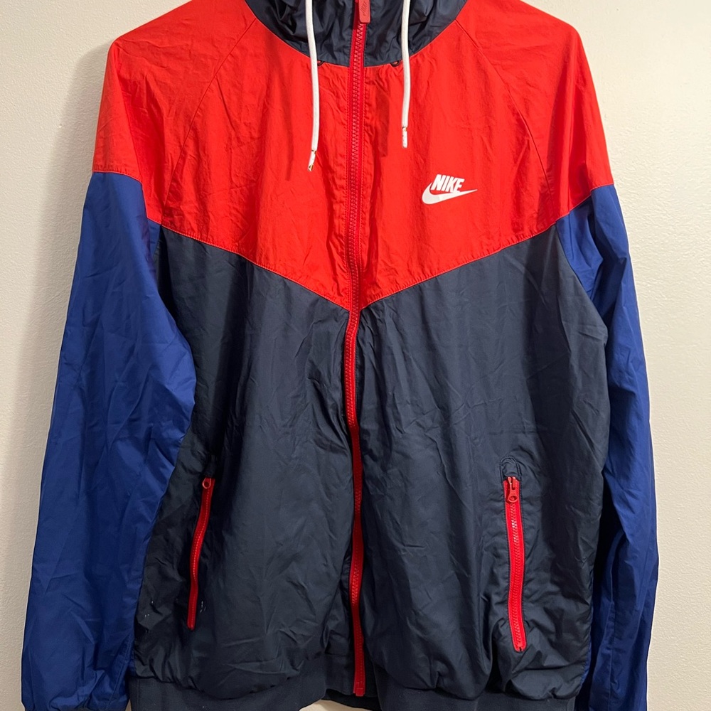Nike Men's Vintage Colorblock Windbreaker